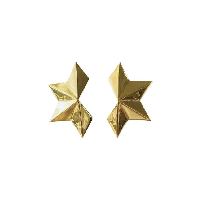 Aretes Media Estrella Grandes